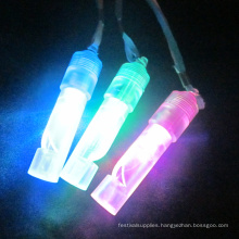 led plastic light up whistle for kids festival gifts